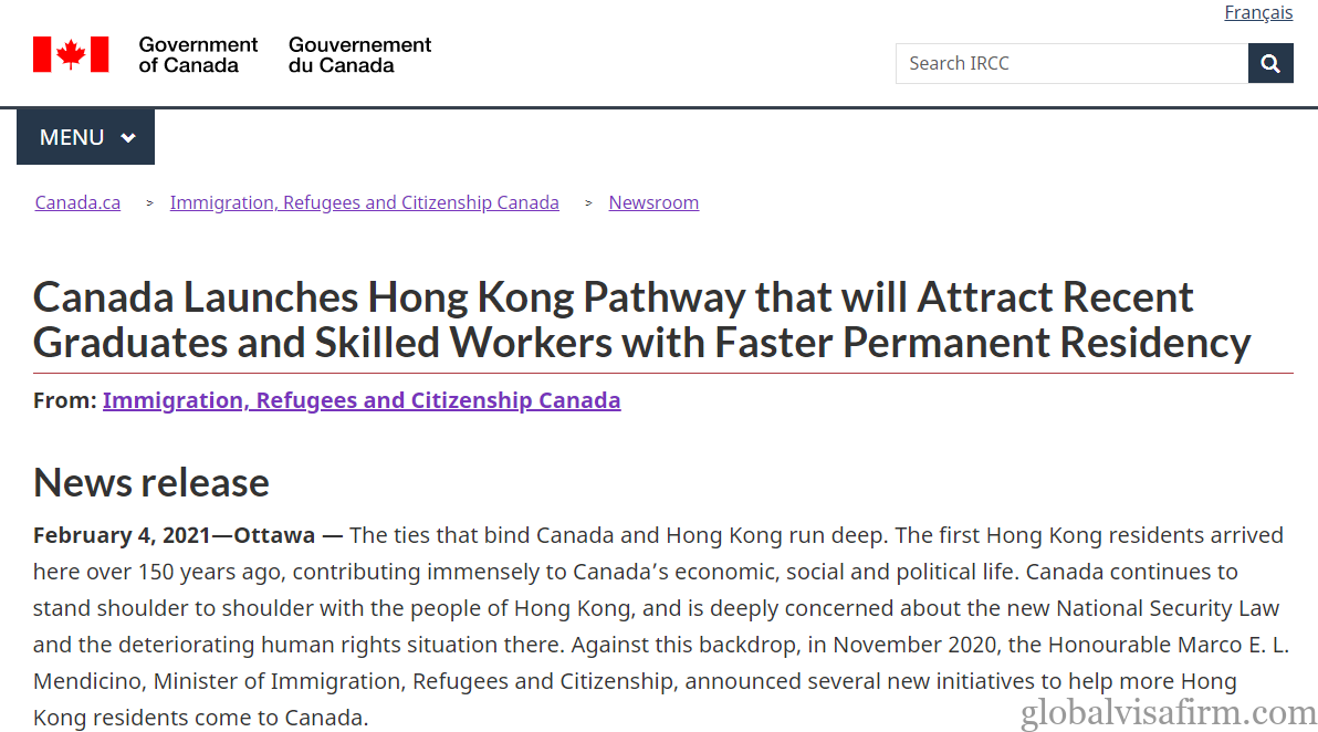 Owp Open Work Permit for Hong Kong Applicants | Global Visa Firm